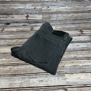 Paige Federal Slim Straight Jeans Charcoal Grey Size 32x32 Denim Pants